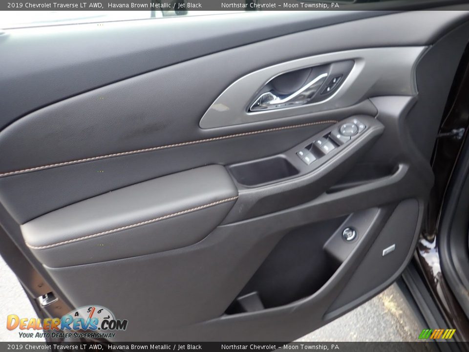 2019 Chevrolet Traverse LT AWD Havana Brown Metallic / Jet Black Photo #15