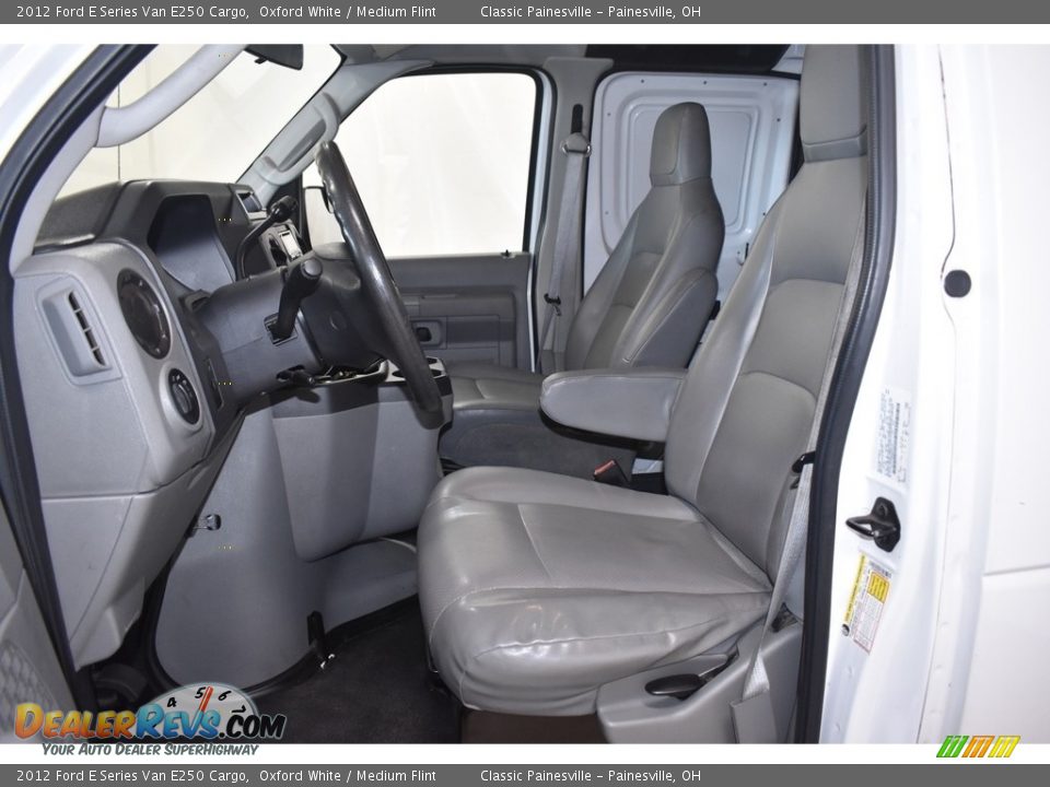 2012 Ford E Series Van E250 Cargo Oxford White / Medium Flint Photo #7