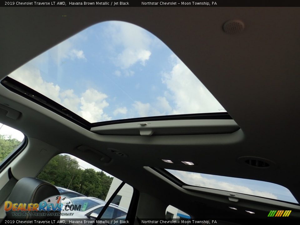 2019 Chevrolet Traverse LT AWD Havana Brown Metallic / Jet Black Photo #16