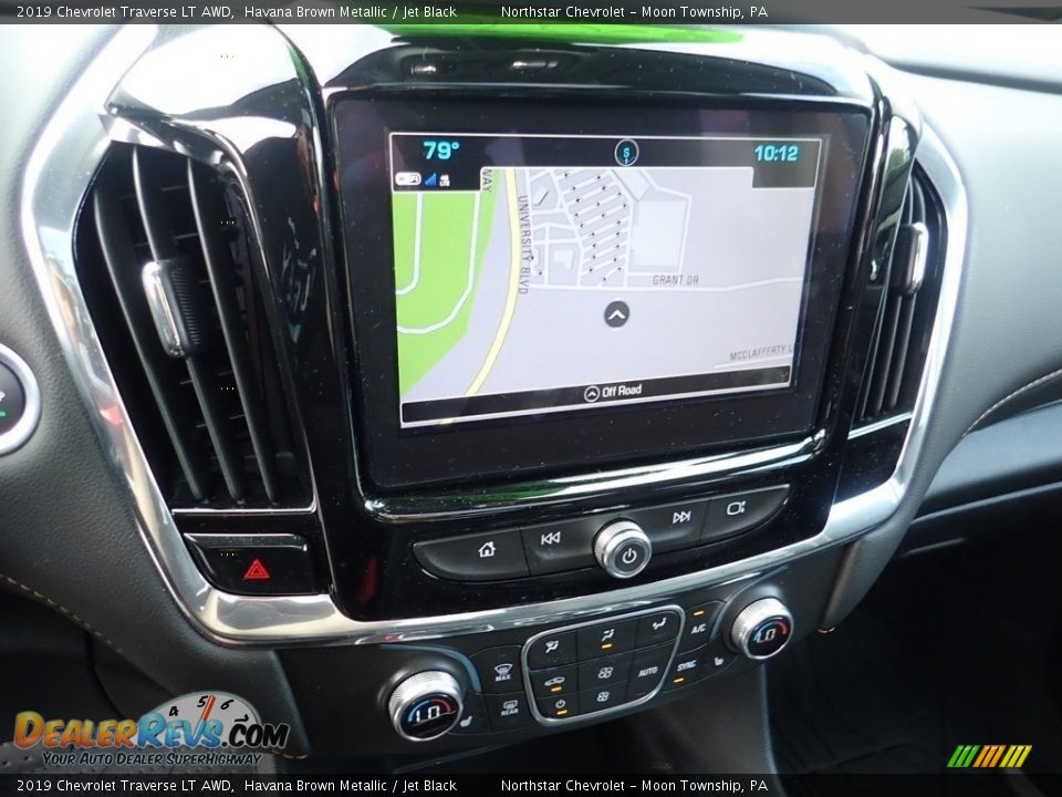 2019 Chevrolet Traverse LT AWD Havana Brown Metallic / Jet Black Photo #17