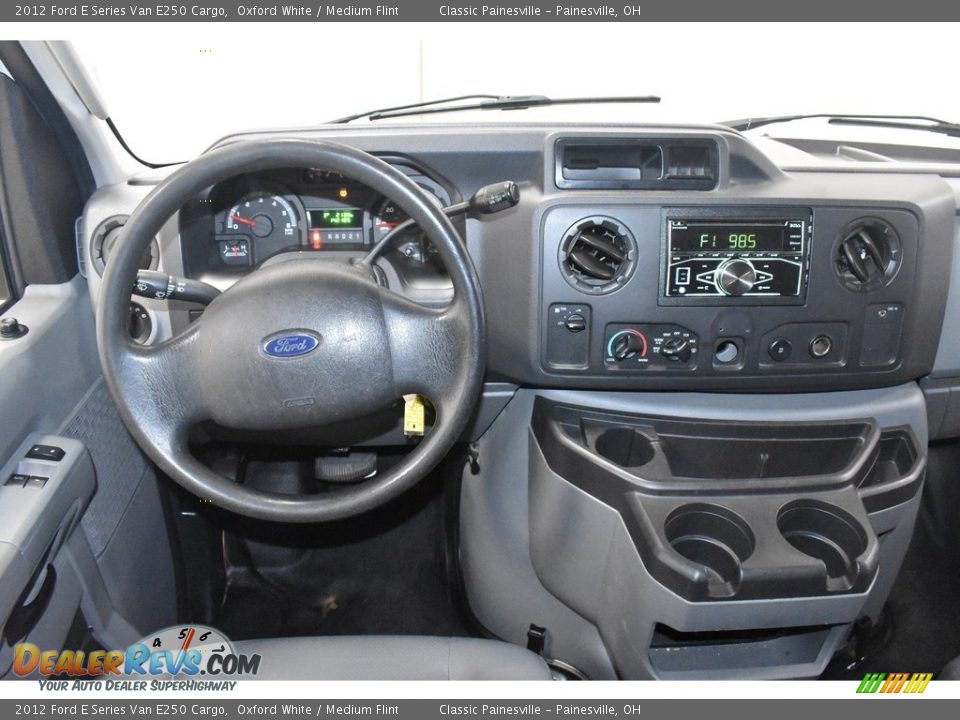 2012 Ford E Series Van E250 Cargo Oxford White / Medium Flint Photo #12
