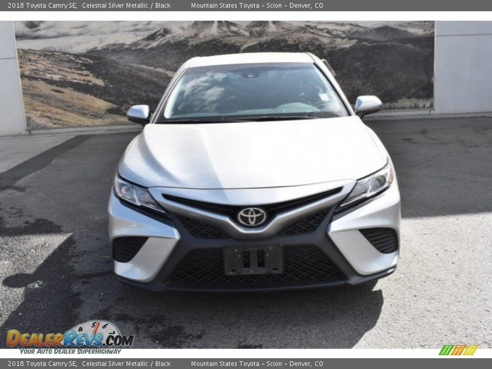 2018 Toyota Camry SE Celestial Silver Metallic / Black Photo #8