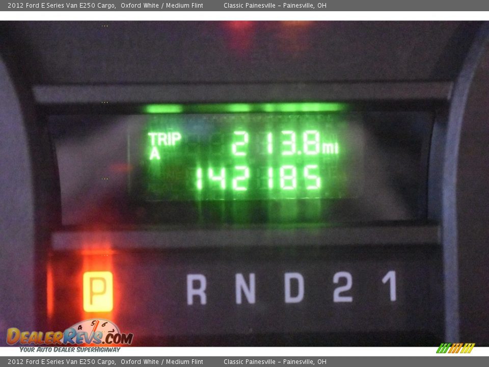 2012 Ford E Series Van E250 Cargo Oxford White / Medium Flint Photo #14