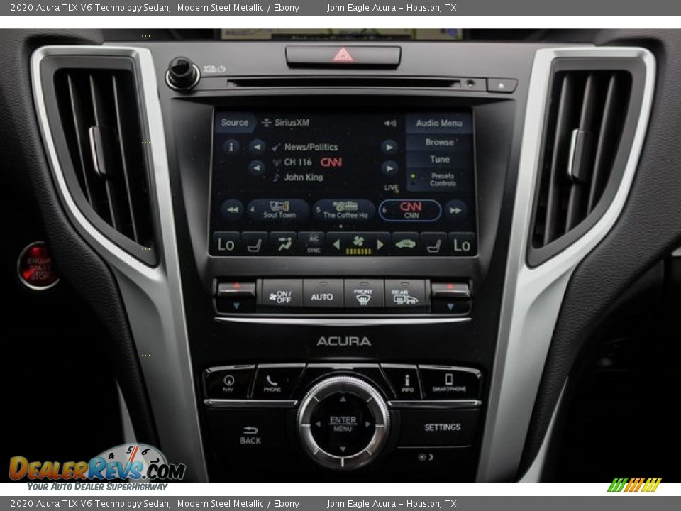 2020 Acura TLX V6 Technology Sedan Modern Steel Metallic / Ebony Photo #27
