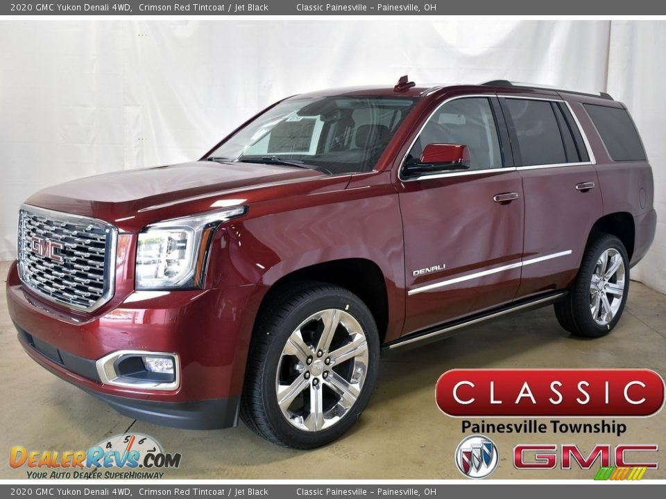 2020 GMC Yukon Denali 4WD Crimson Red Tintcoat / Jet Black Photo #1
