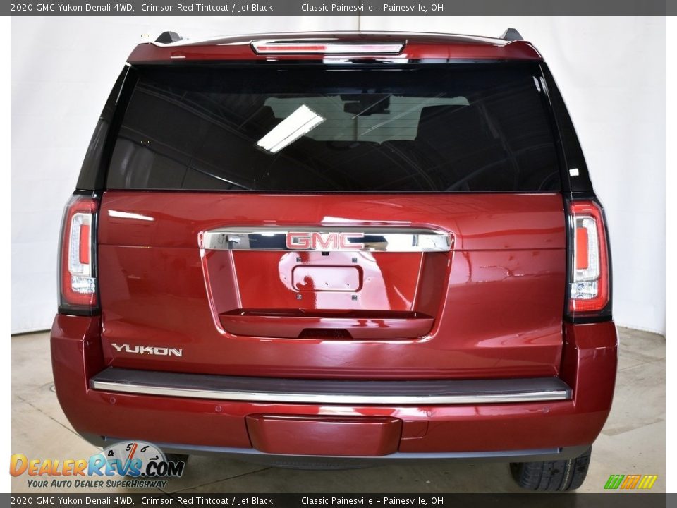 2020 GMC Yukon Denali 4WD Crimson Red Tintcoat / Jet Black Photo #3