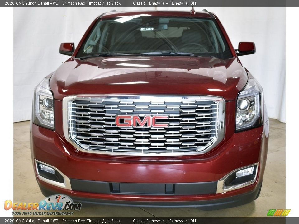 2020 GMC Yukon Denali 4WD Crimson Red Tintcoat / Jet Black Photo #4