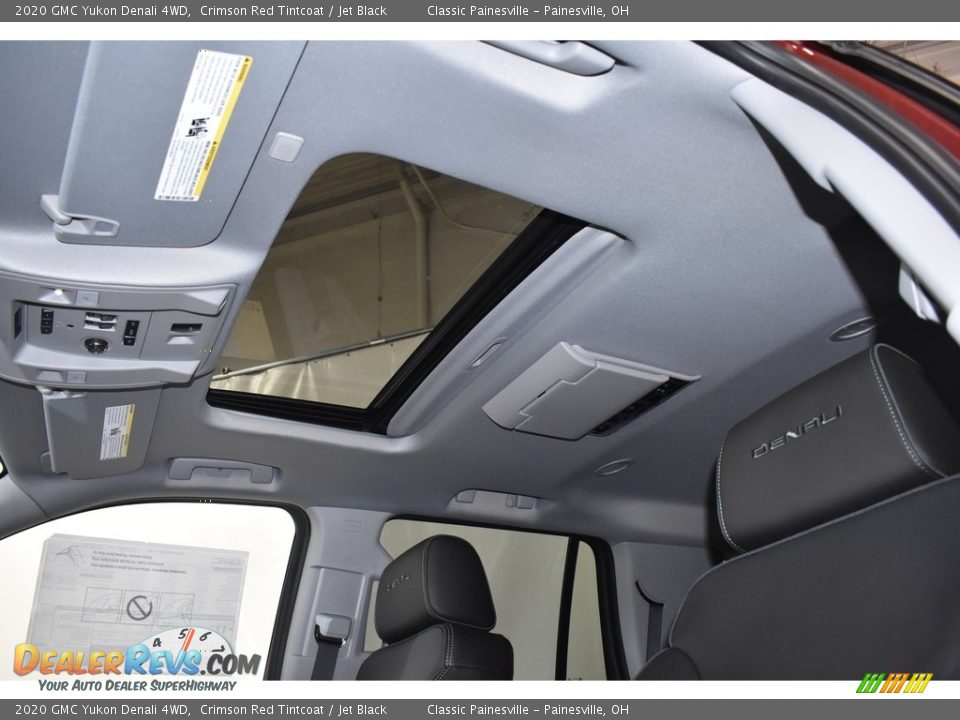 2020 GMC Yukon Denali 4WD Crimson Red Tintcoat / Jet Black Photo #6