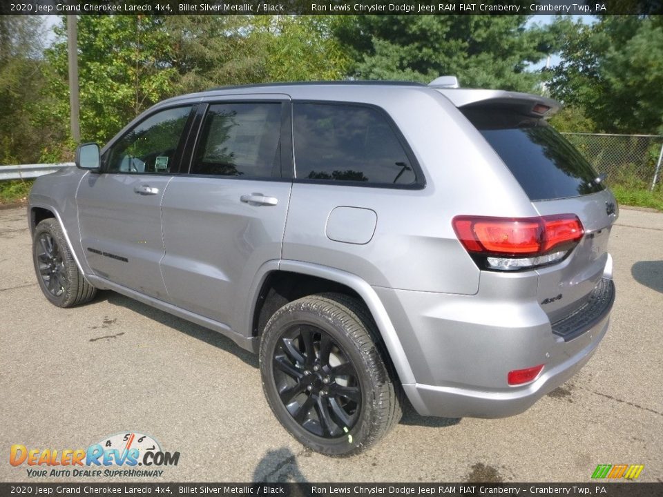 2020 Jeep Grand Cherokee Laredo 4x4 Billet Silver Metallic / Black Photo #3