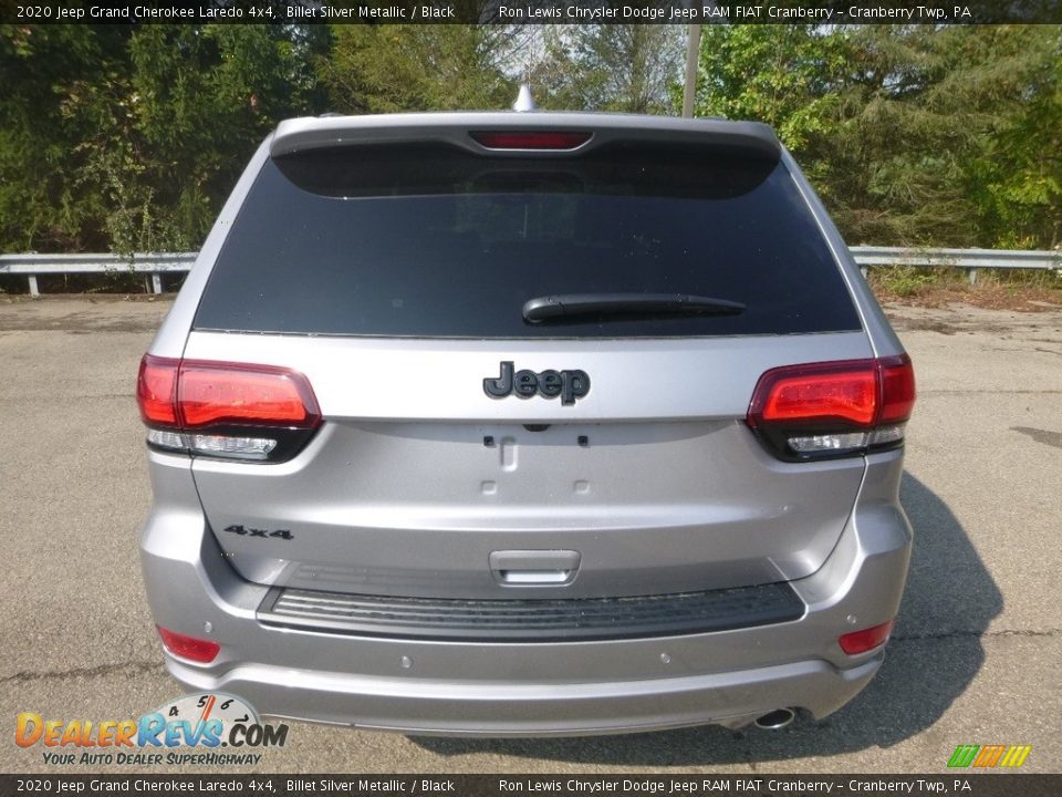 2020 Jeep Grand Cherokee Laredo 4x4 Billet Silver Metallic / Black Photo #4