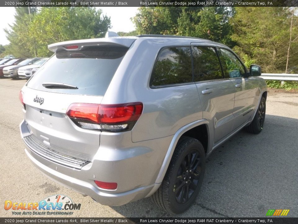 2020 Jeep Grand Cherokee Laredo 4x4 Billet Silver Metallic / Black Photo #5