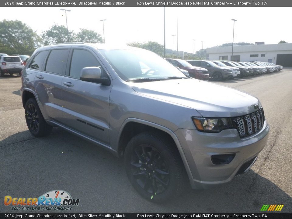 2020 Jeep Grand Cherokee Laredo 4x4 Billet Silver Metallic / Black Photo #7