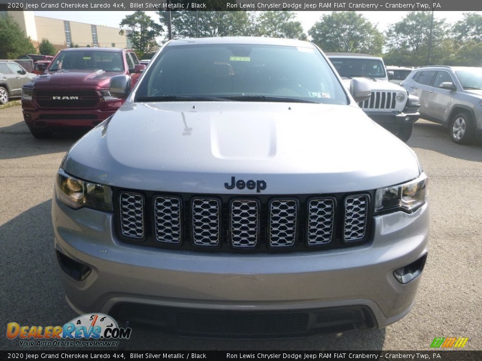 2020 Jeep Grand Cherokee Laredo 4x4 Billet Silver Metallic / Black Photo #8