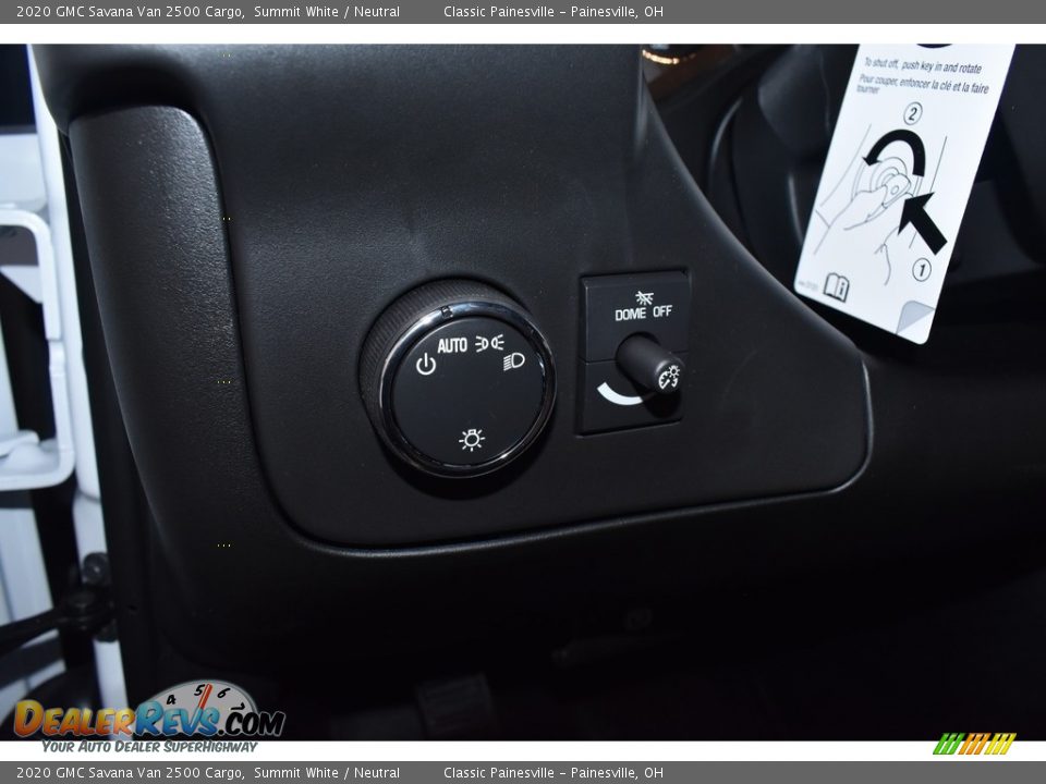 2020 GMC Savana Van 2500 Cargo Summit White / Neutral Photo #8