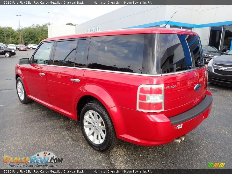 2010 Ford Flex SEL Red Candy Metallic / Charcoal Black Photo #4