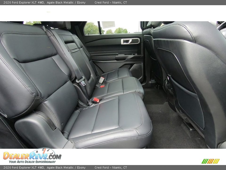 Rear Seat of 2020 Ford Explorer XLT 4WD Photo #23