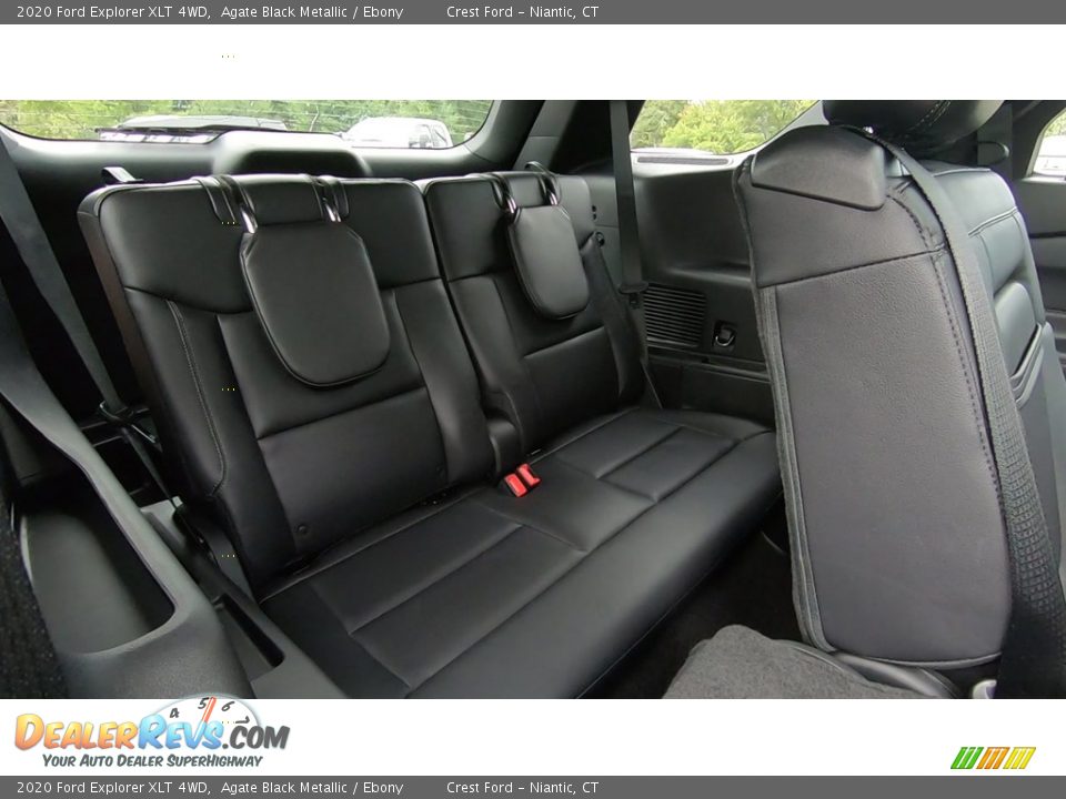 Rear Seat of 2020 Ford Explorer XLT 4WD Photo #24
