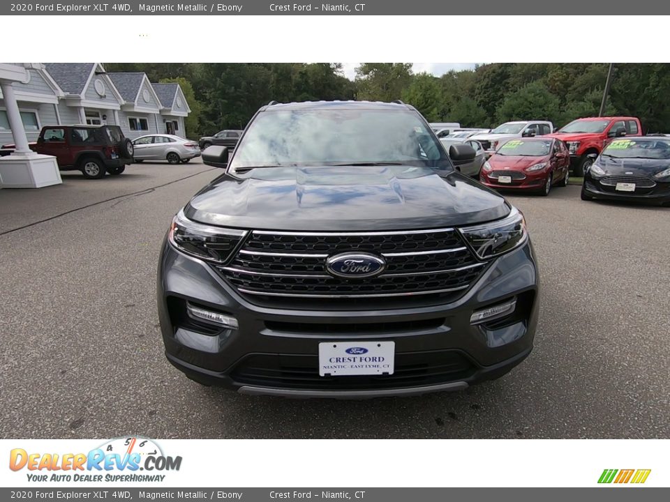 2020 Ford Explorer XLT 4WD Magnetic Metallic / Ebony Photo #2