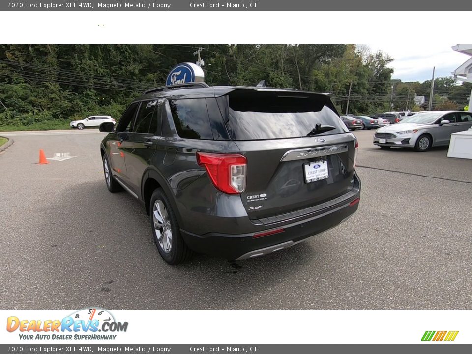 2020 Ford Explorer XLT 4WD Magnetic Metallic / Ebony Photo #5