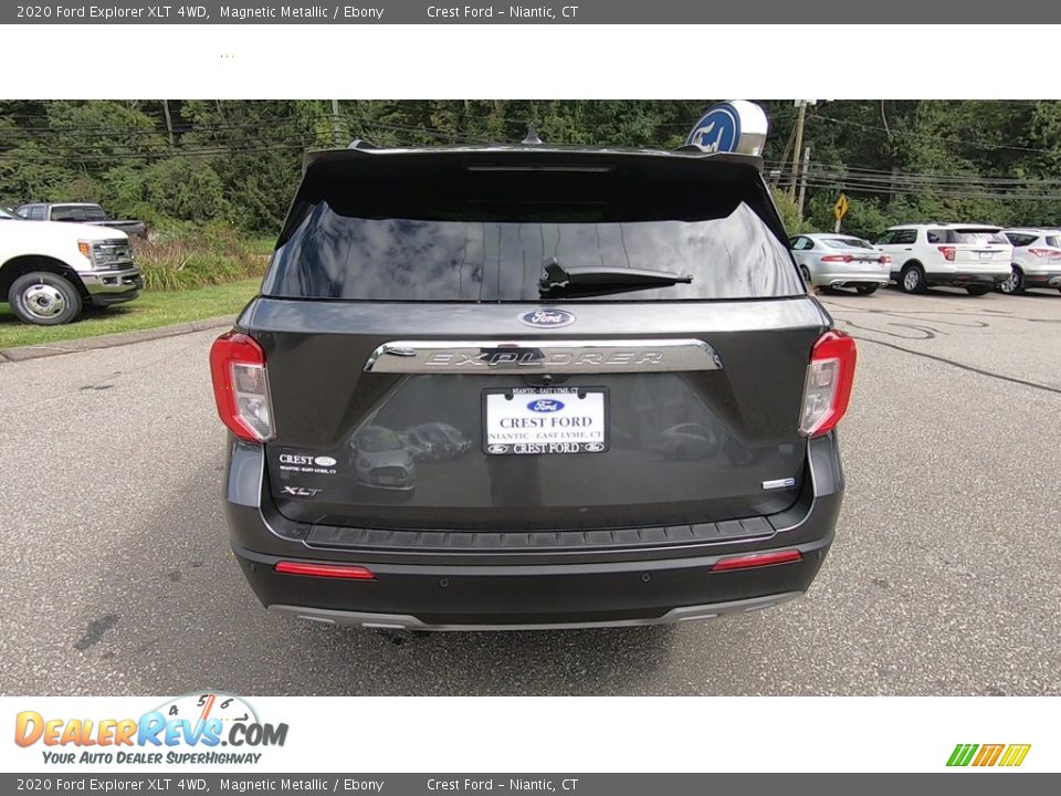 2020 Ford Explorer XLT 4WD Magnetic Metallic / Ebony Photo #6