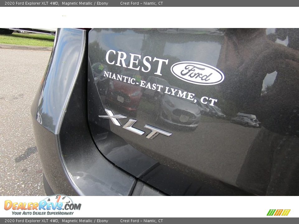2020 Ford Explorer XLT 4WD Magnetic Metallic / Ebony Photo #9