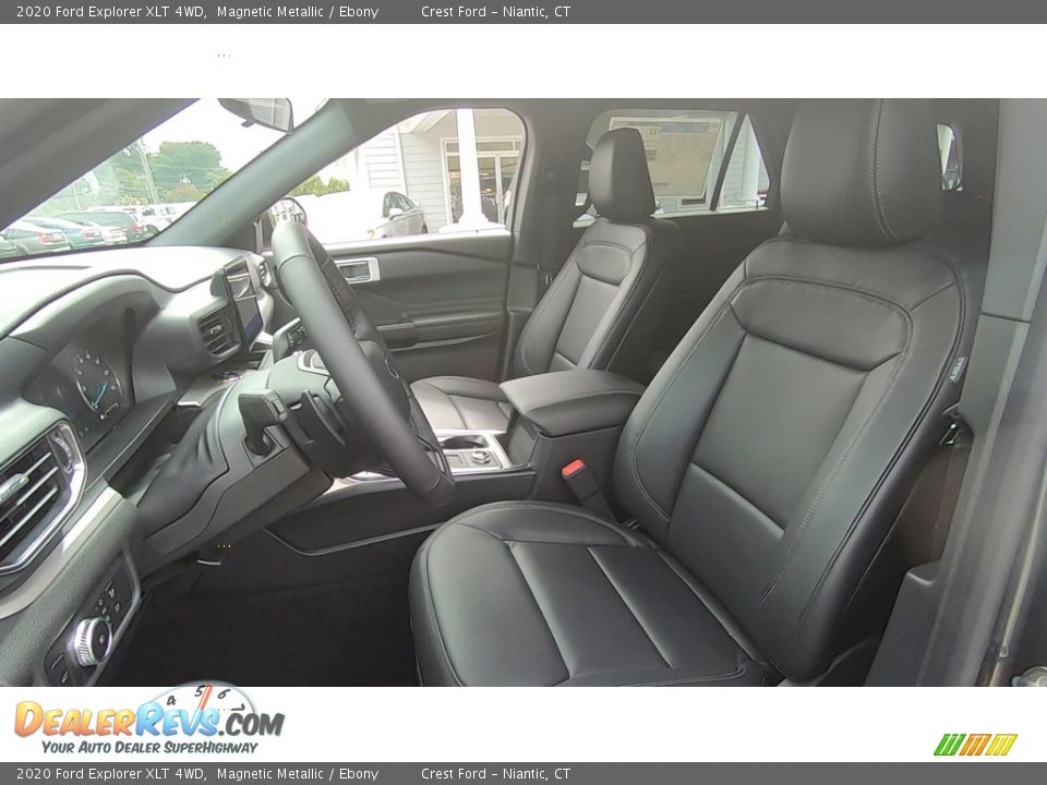 2020 Ford Explorer XLT 4WD Magnetic Metallic / Ebony Photo #11