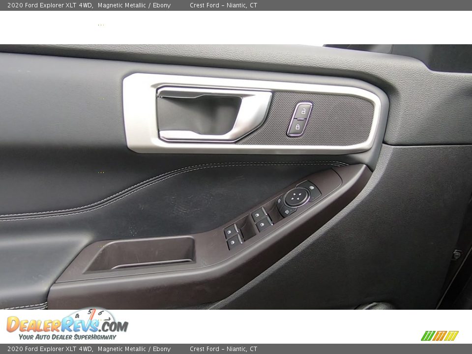 2020 Ford Explorer XLT 4WD Magnetic Metallic / Ebony Photo #12