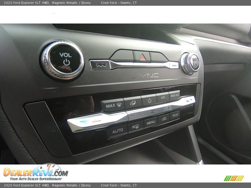 2020 Ford Explorer XLT 4WD Magnetic Metallic / Ebony Photo #15