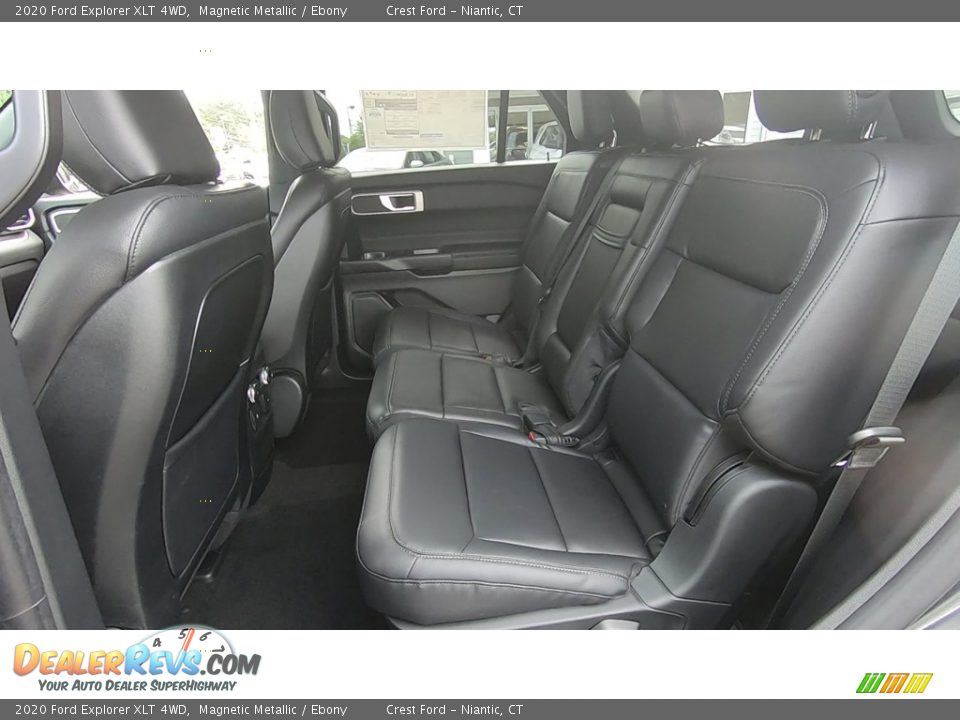 2020 Ford Explorer XLT 4WD Magnetic Metallic / Ebony Photo #17