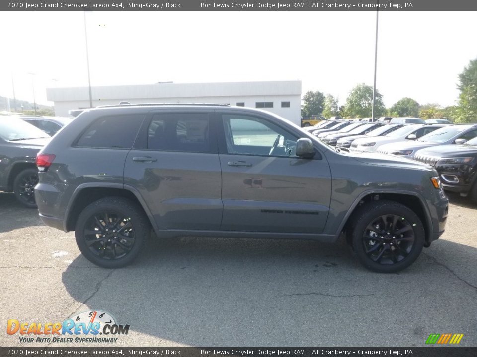2020 Jeep Grand Cherokee Laredo 4x4 Sting-Gray / Black Photo #6