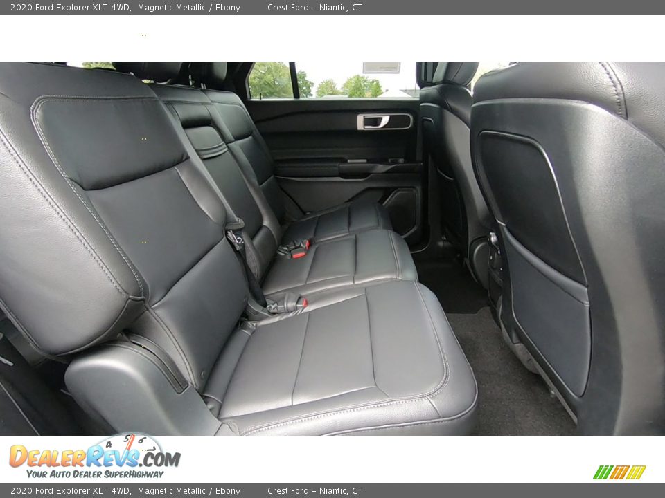 2020 Ford Explorer XLT 4WD Magnetic Metallic / Ebony Photo #22