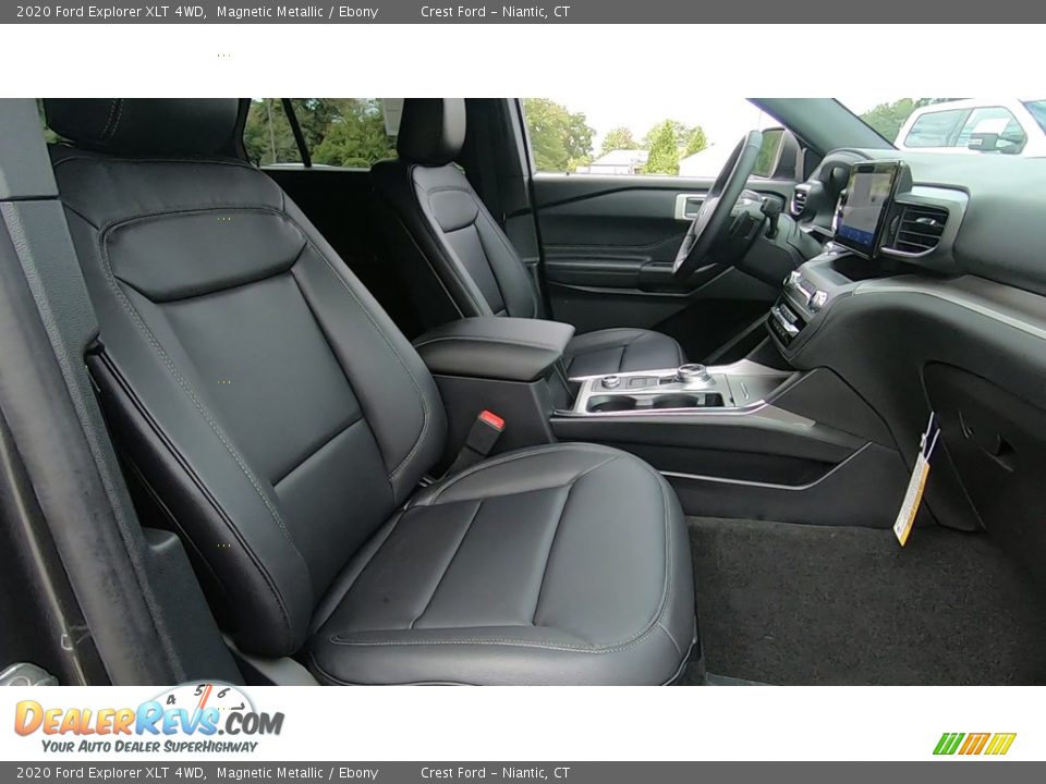 2020 Ford Explorer XLT 4WD Magnetic Metallic / Ebony Photo #24