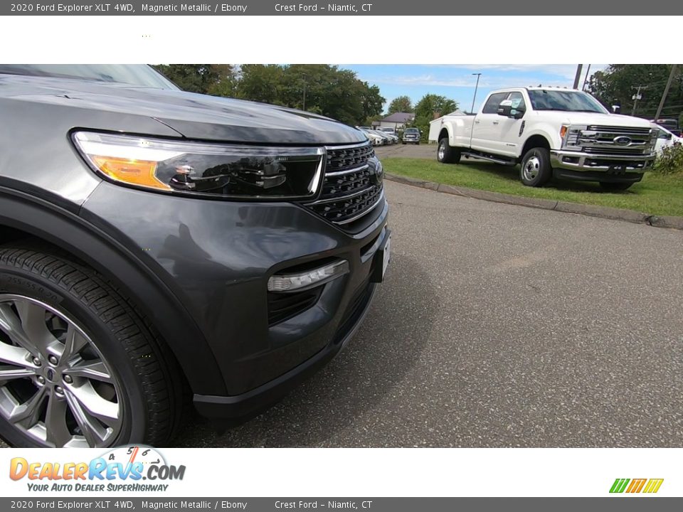 2020 Ford Explorer XLT 4WD Magnetic Metallic / Ebony Photo #27