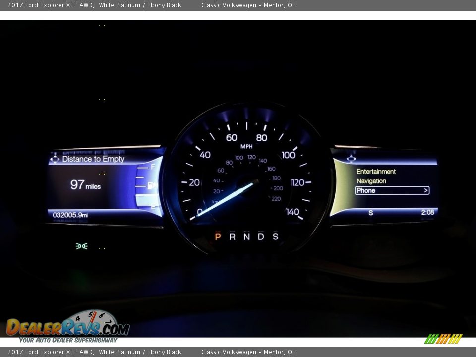 2017 Ford Explorer XLT 4WD White Platinum / Ebony Black Photo #8
