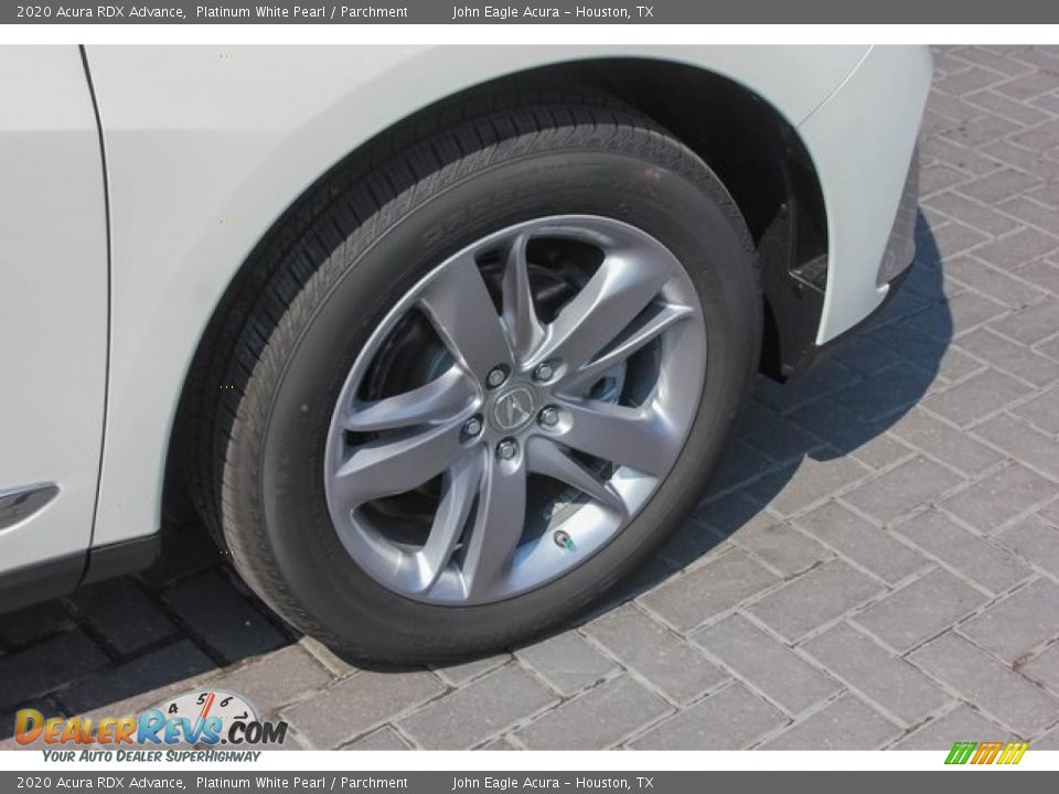 2020 Acura RDX Advance Platinum White Pearl / Parchment Photo #11