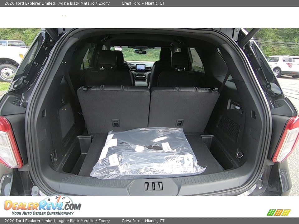 2020 Ford Explorer Limited Agate Black Metallic / Ebony Photo #21