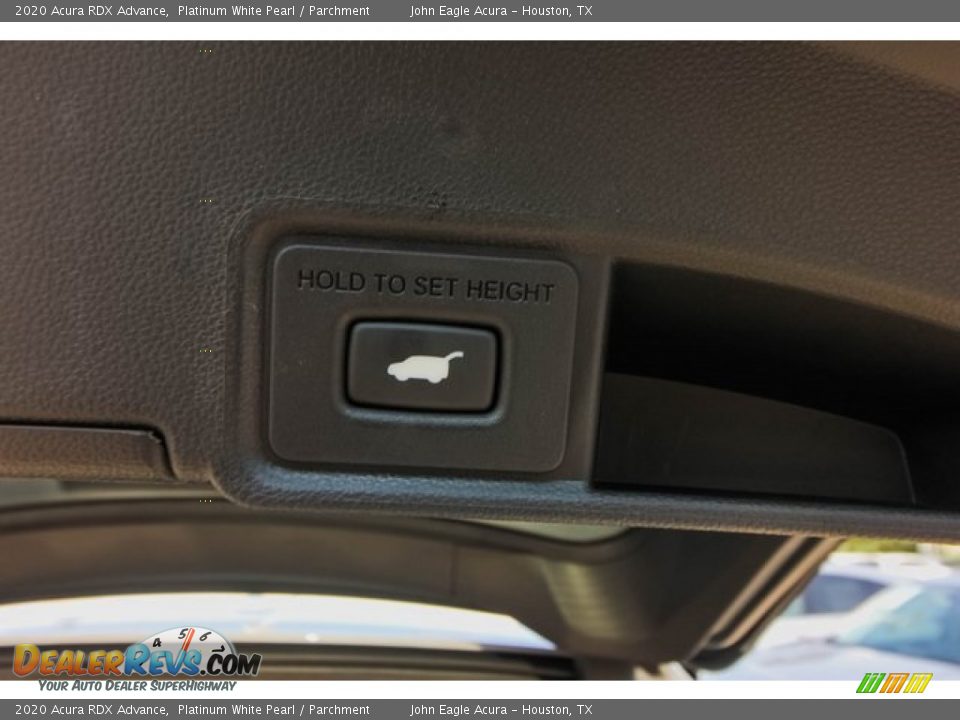 2020 Acura RDX Advance Platinum White Pearl / Parchment Photo #21