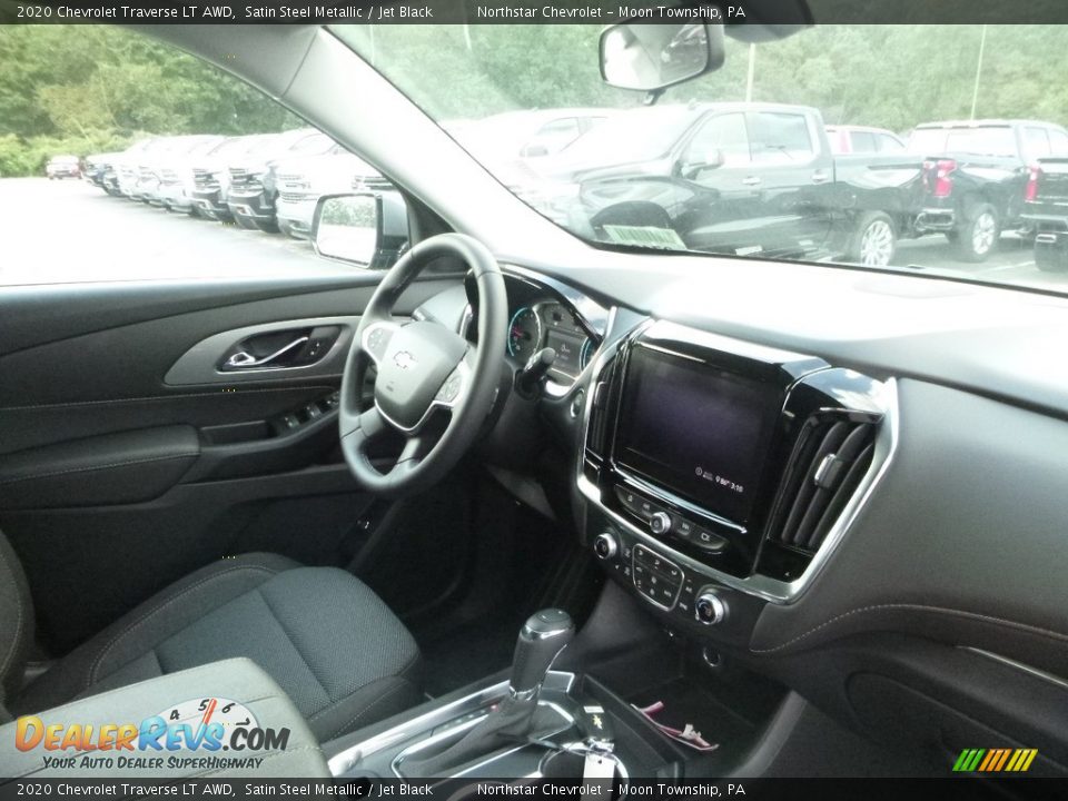 2020 Chevrolet Traverse LT AWD Satin Steel Metallic / Jet Black Photo #11