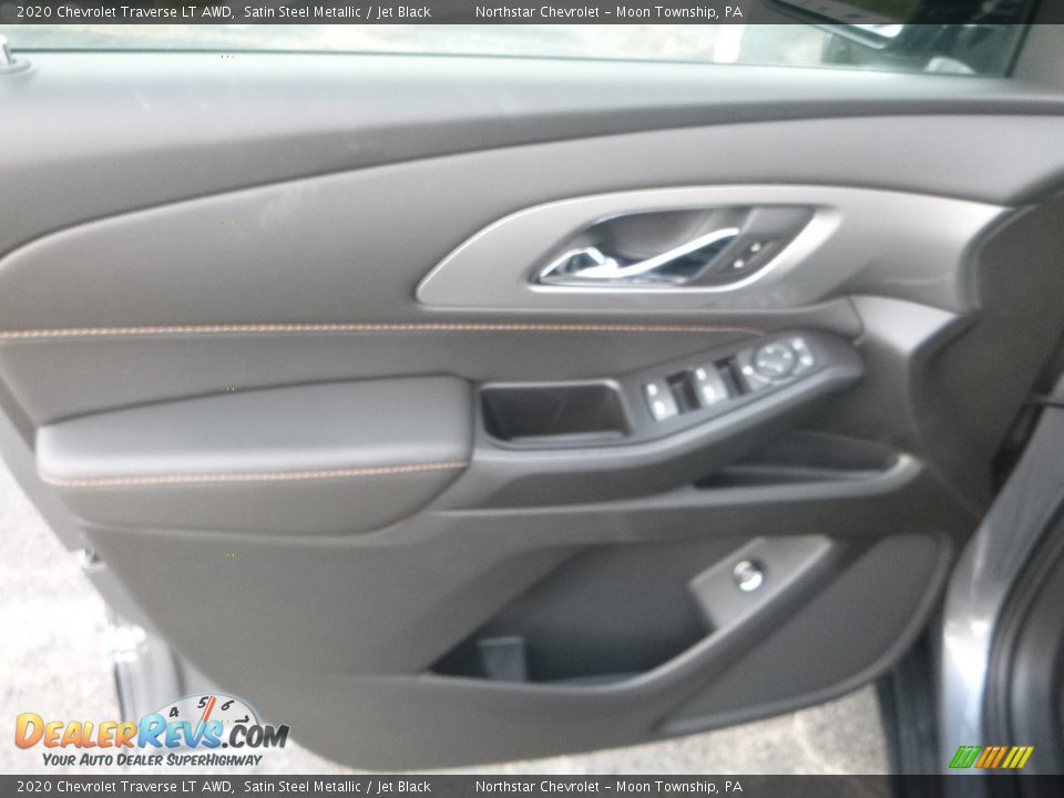 2020 Chevrolet Traverse LT AWD Satin Steel Metallic / Jet Black Photo #16
