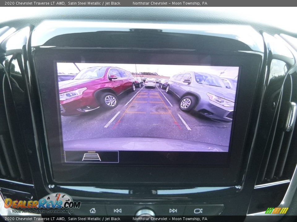 2020 Chevrolet Traverse LT AWD Satin Steel Metallic / Jet Black Photo #19