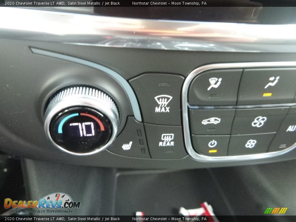 2020 Chevrolet Traverse LT AWD Satin Steel Metallic / Jet Black Photo #20