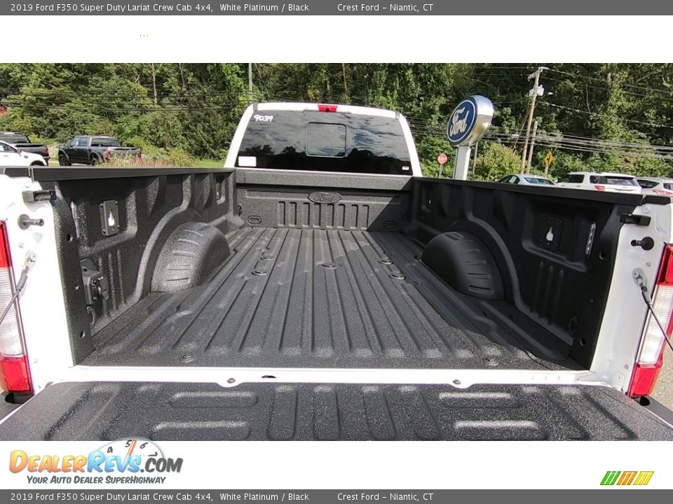 2019 Ford F350 Super Duty Lariat Crew Cab 4x4 White Platinum / Black Photo #21