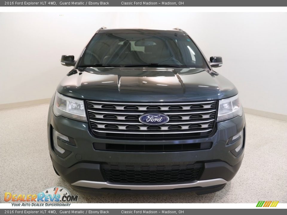 2016 Ford Explorer XLT 4WD Guard Metallic / Ebony Black Photo #2