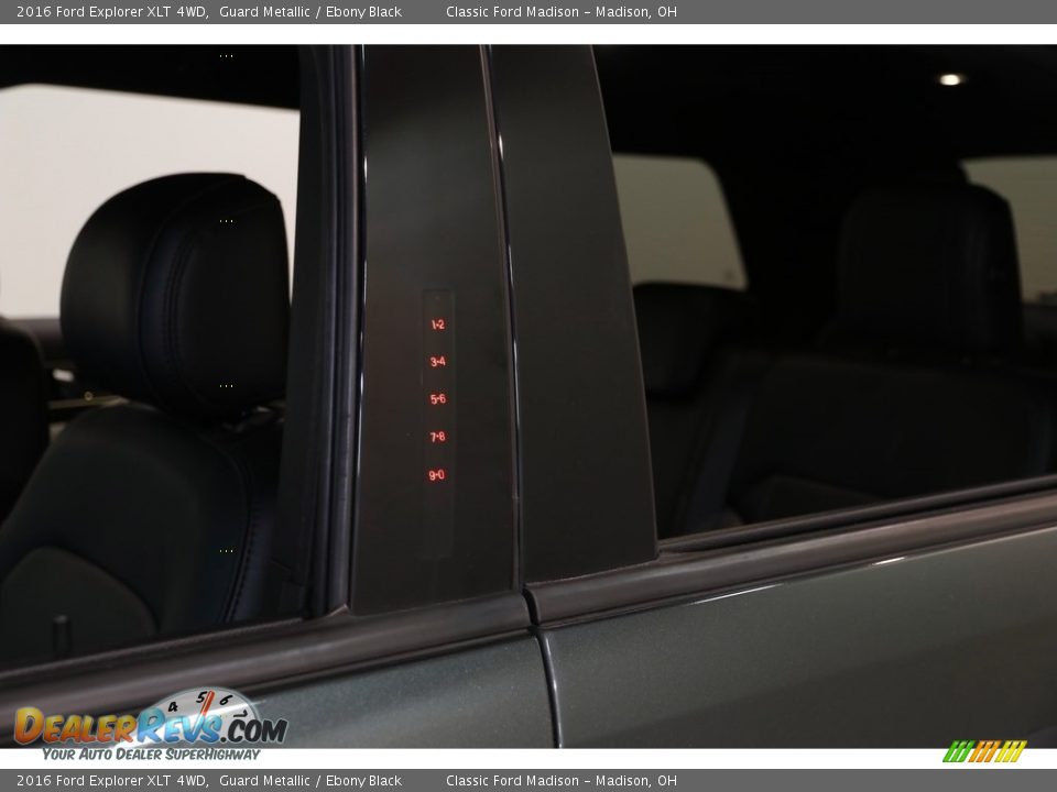 2016 Ford Explorer XLT 4WD Guard Metallic / Ebony Black Photo #4