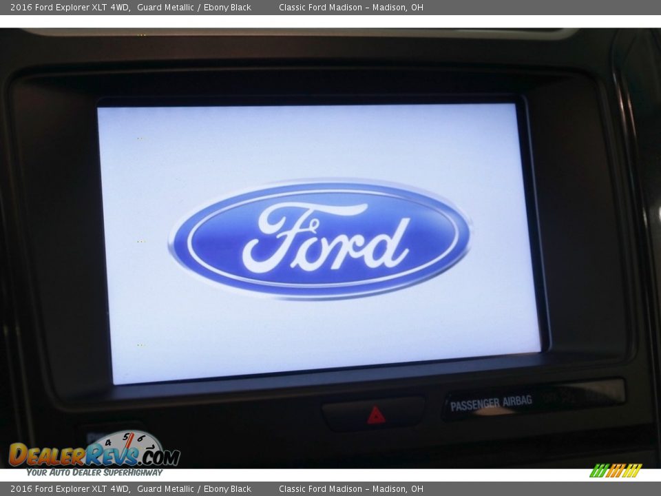 2016 Ford Explorer XLT 4WD Guard Metallic / Ebony Black Photo #9