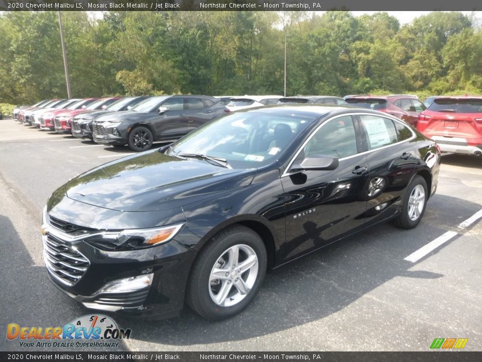 2020 Chevrolet Malibu LS Mosaic Black Metallic / Jet Black Photo #1