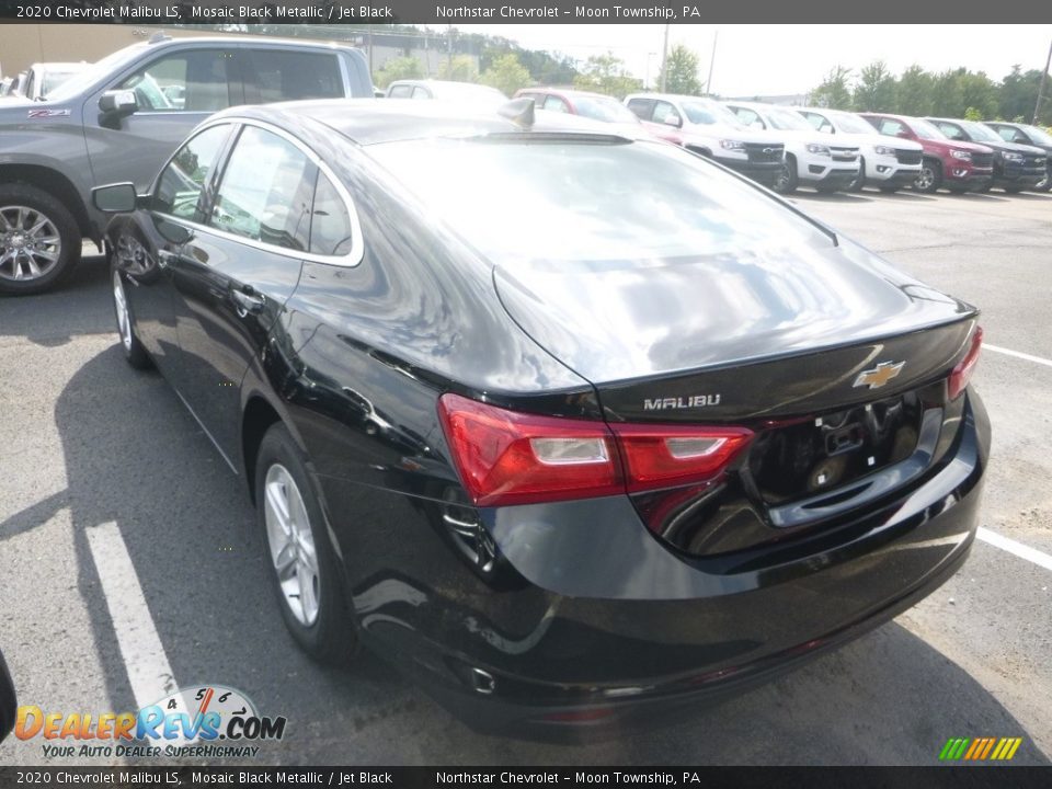 2020 Chevrolet Malibu LS Mosaic Black Metallic / Jet Black Photo #3