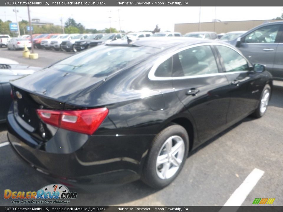 2020 Chevrolet Malibu LS Mosaic Black Metallic / Jet Black Photo #5