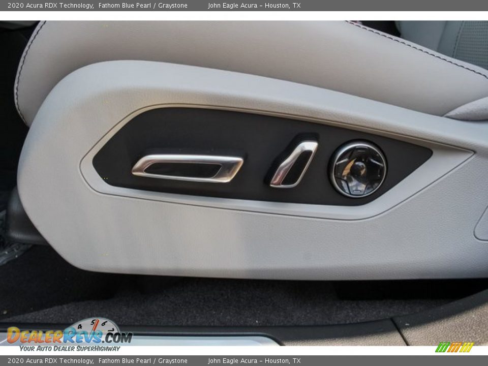 2020 Acura RDX Technology Fathom Blue Pearl / Graystone Photo #13