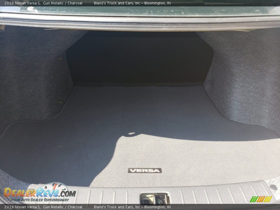 2019 Nissan Versa S Gun Metallic / Charcoal Photo #23